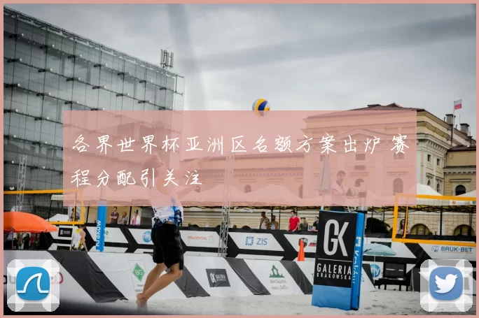 各界世界杯亚洲区名额方案出炉 赛程分配引关注