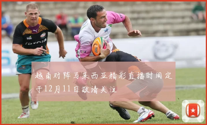 越南对阵马来西亚精彩直播时间定于12月11日敬请关注