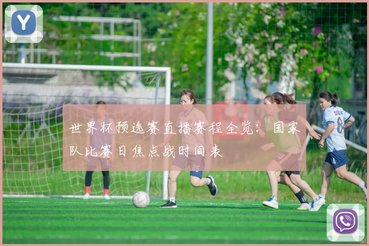 世界杯预选赛直播赛程全览：国家队比赛日焦点战时间表